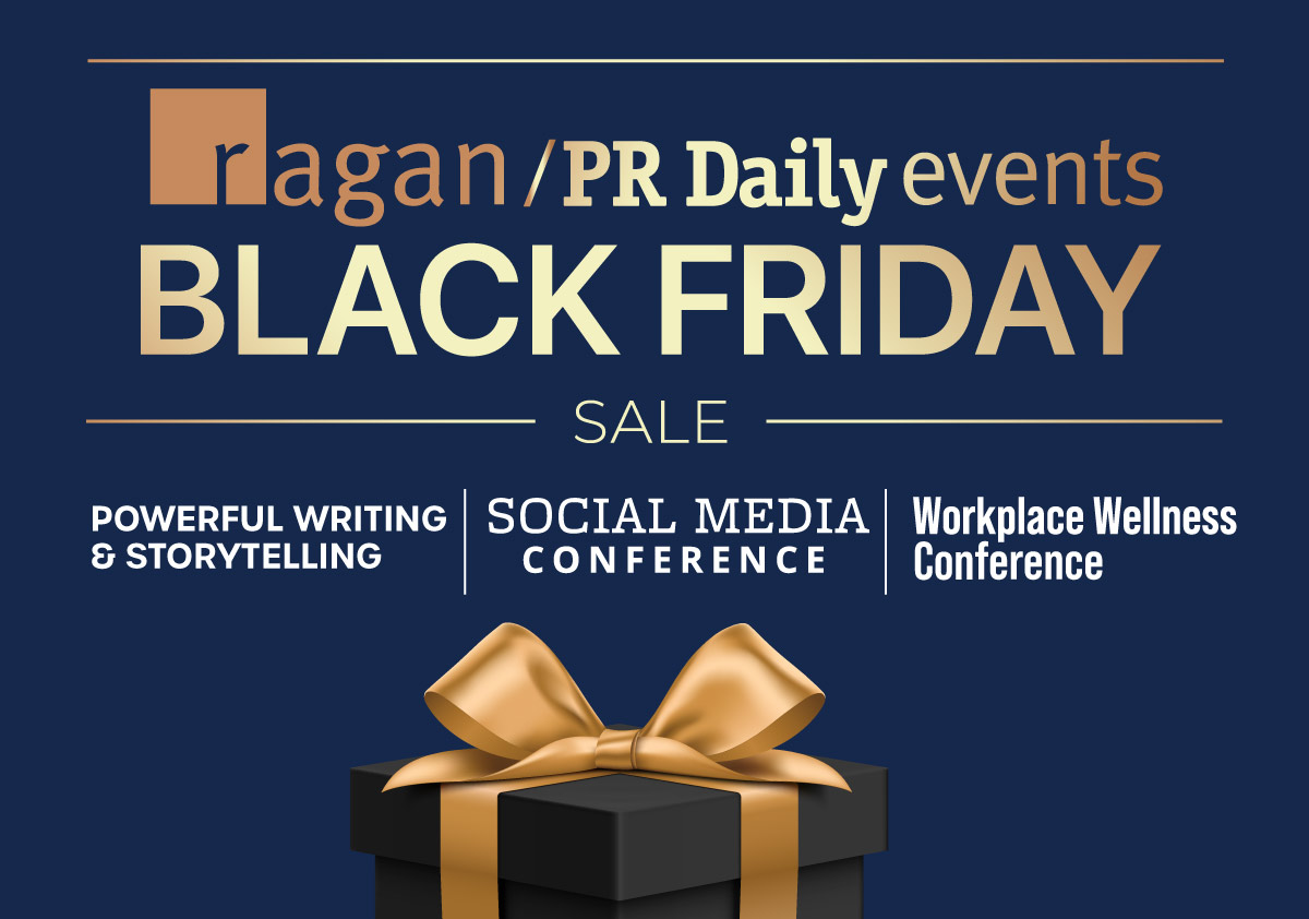 Ragan - PR Daily events | Black Friday Sale