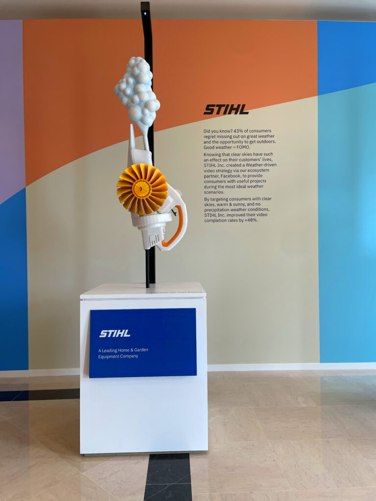 STIHL Weather-Based Social Targeting