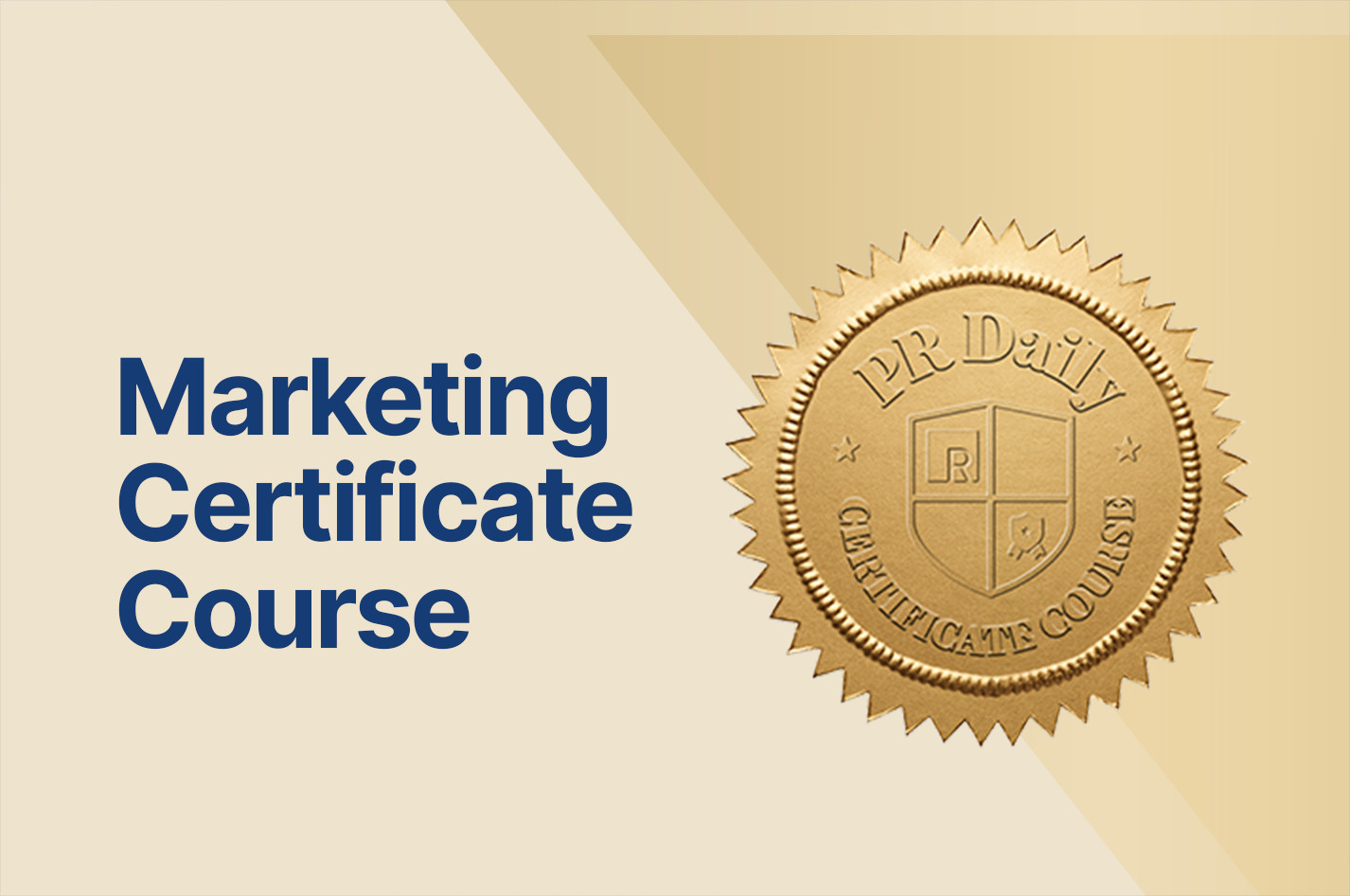 Marketing Certificate Course