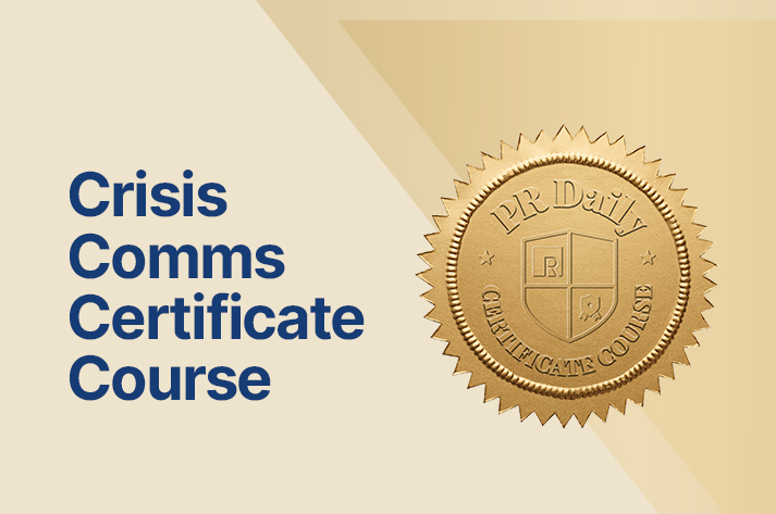 Crisis Comms Certificate Course